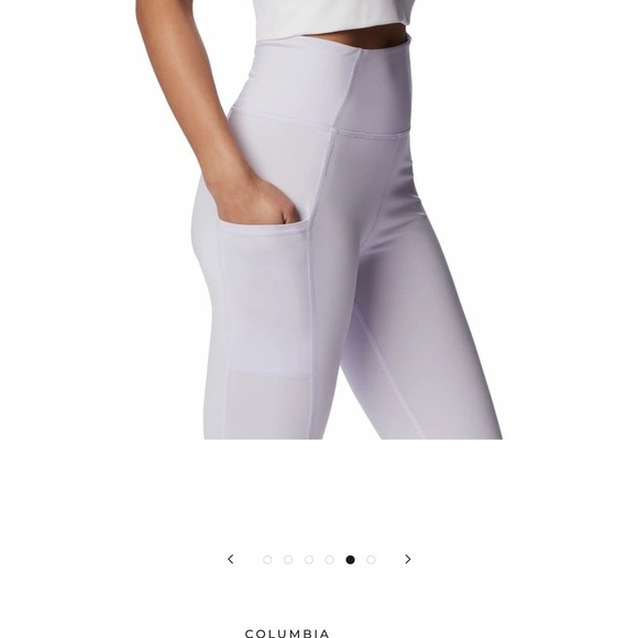 Columbia women's boundless trek leggings small lavender‎ - Picture 2 of 12